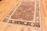 Full Antique Green Indian Agra rug 44605 by Nazmiyal