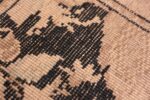 Weave detail Antique hall runner Caucasian Karabagh rug 44440 by Nazmiyal