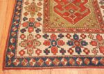 Corner Small scatter size Tribal Antique Turkish Bergama rug 44443 by Nazmiyal