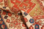 Pile Small scatter size Tribal Antique Turkish Bergama rug 44443 by Nazmiyal