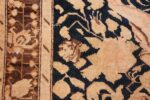 antique karabagh runner rug 44441 rose Nazmiyal