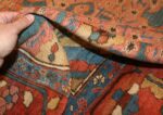 antique persian bakhshaish rug 44171 pile Nazmiyal