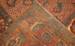 antique persian bakhshaish rug 44171 weave Nazmiyal