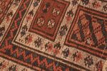 Weave detail antique Turkish Milas rug 44444 by Nazmiyal