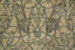 antique kerman persian rug 44140 field Nazmiyal