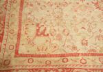 antique turkish oushak rug 43945 border Nazmiyal