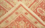 antique turkish oushak rug 43945 weave Nazmiyal