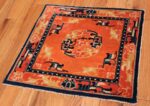 Full Square Small Scatter size Antique Chinese rug 44843 by Nazmiyal