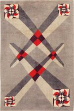 Vintage Art Deco Rug By Pierre Cardin #44896 by Nazmiyal Antique Rugs
