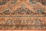 Border Antique Persian Kerman rug 44784 by Nazmiyal