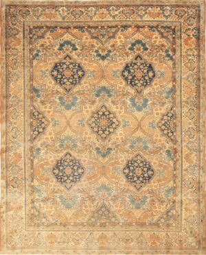 Full view antique Persian Kerman rug 44784 by Nazmiyal