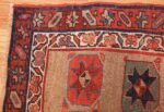 small scatter size tribal antique persian kurdish rug 44932 corner Nazmiyal
