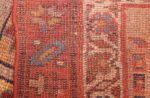 small scatter size tribal antique persian kurdish rug 44932 weave Nazmiyal