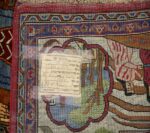 Antique Silk Kashan Persian Rug 45067 Tag Nazmiyal