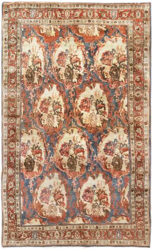 Antique Bidjar Persian Rug 44159 Nazmiyal Antique Rugs