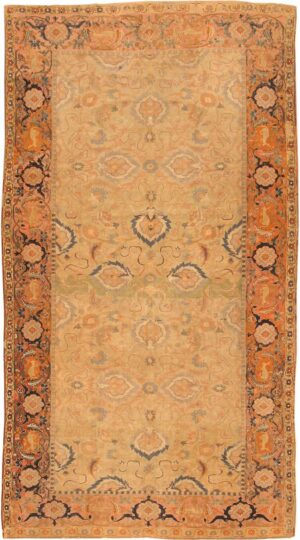 Antique 17th Century Esfahan Persian Rug 3038 Detail/Large View