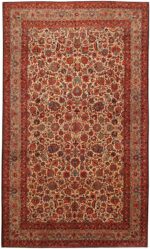 Antique Kashan Persian Rug 43599 Main Image