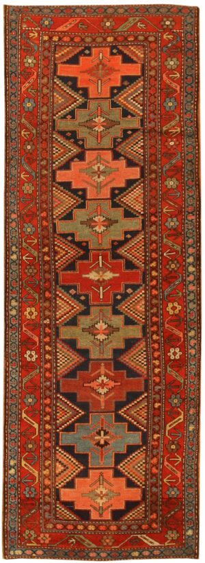 Antique Kurdish Persian Rugs 44116 Detail/Large View