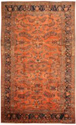 Antique Sultanabad Persian Carpet 40470 Nazmiyal