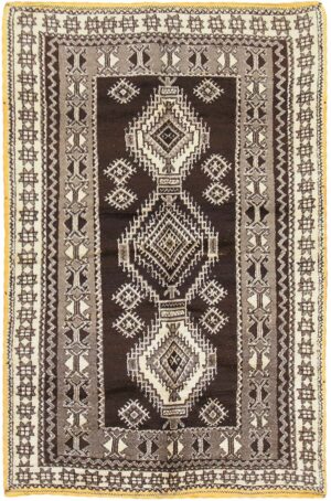 Vintage Moroccan Oriental Carpet 44463 Nazmiyal Antique Rugs