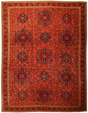 Turkish Oushak Rug 44037 Detail/Large View