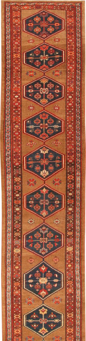 Antique Bidjar Persian Runner Rug 42390 by Nazmiyal