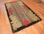 Full Antique hooked American rug 2696 by Nazmiyal