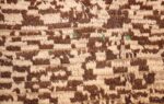 mid century moroccan rug 45010 green Nazmiyal