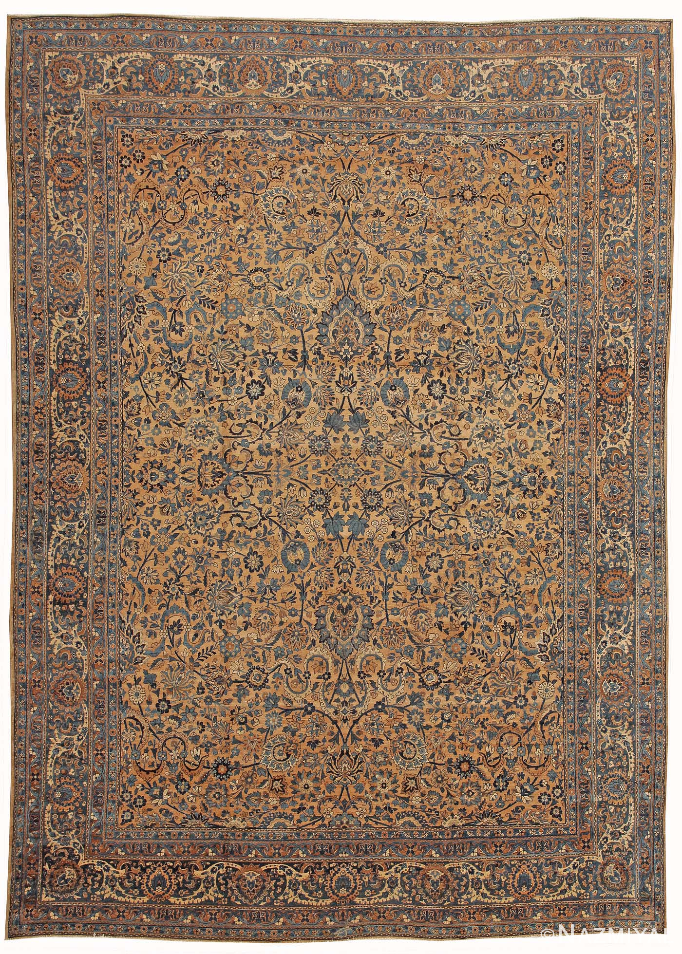 Antique Kerman Persian Rug 41822 Nazmiyal Antique Rugs