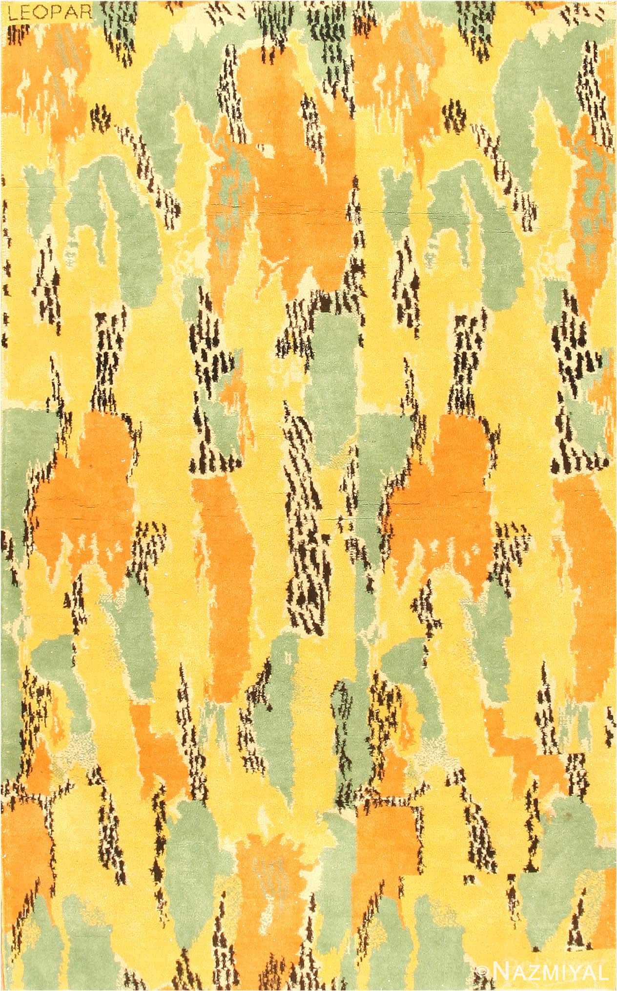 Vintage Deco Rug 42450 Detail/Large View