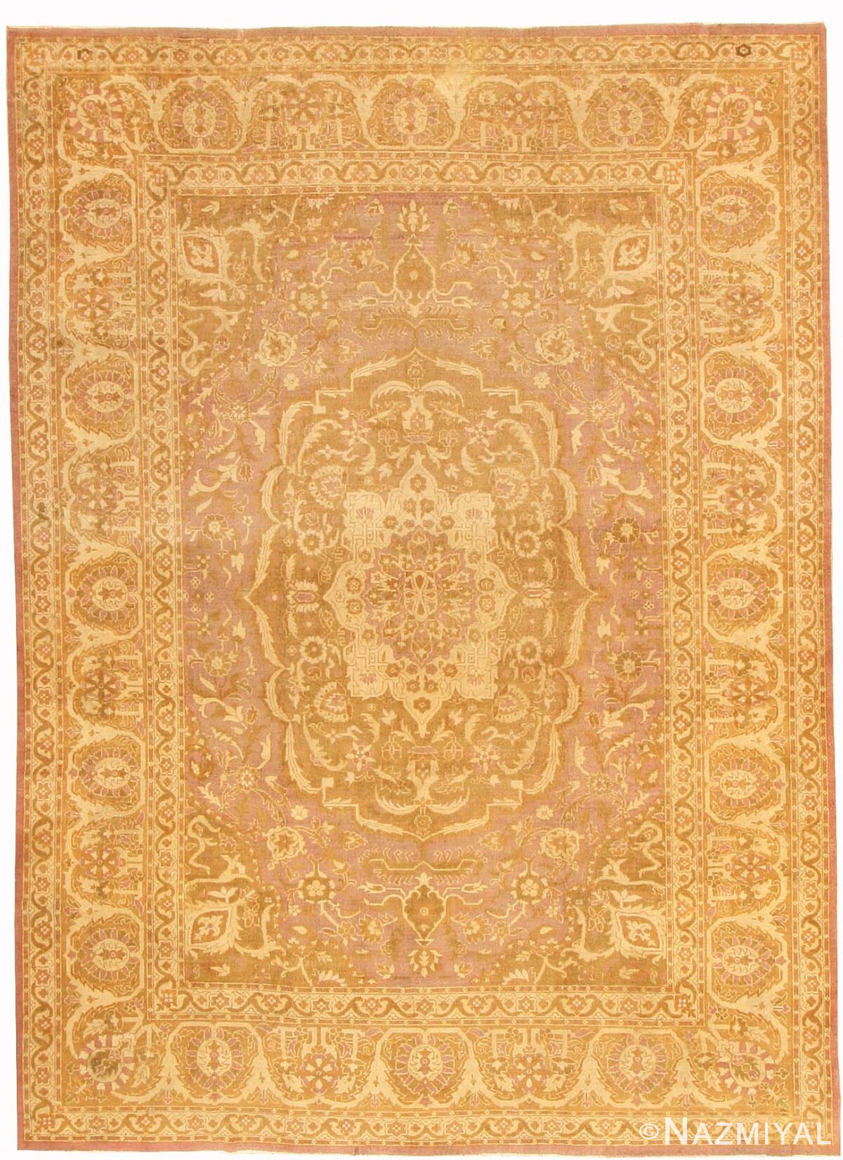 Antique Amritsar Oriental Rug 43209 Nazmiyal