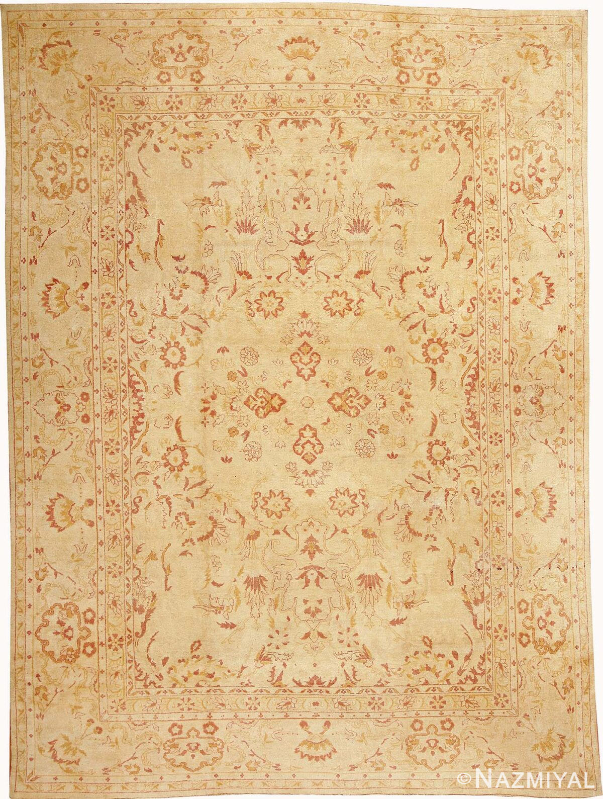 Antique Agra Oriental Rug 43210 Nazmiyal