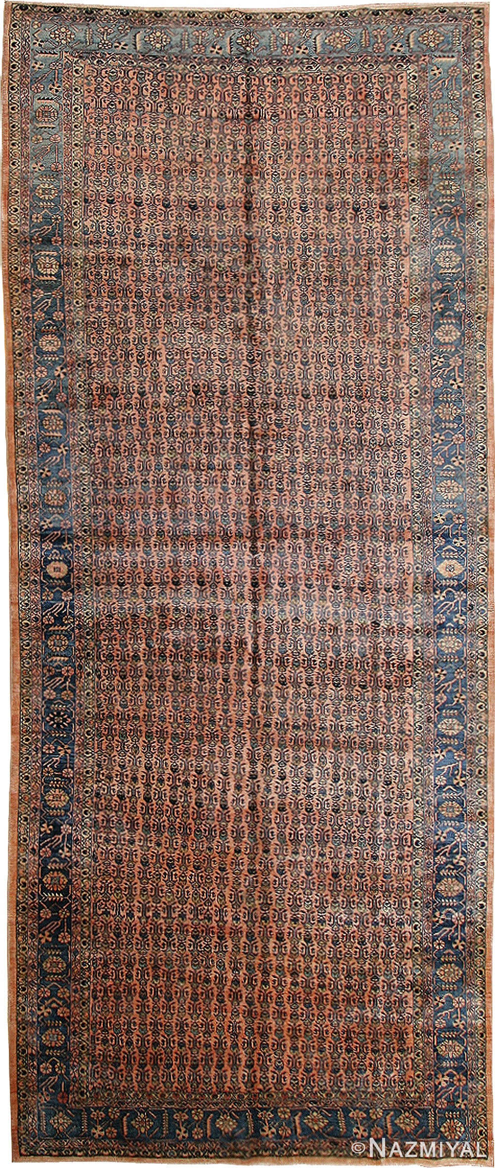 Antique Sarouk Persian Rug 43774 Nazmiyal