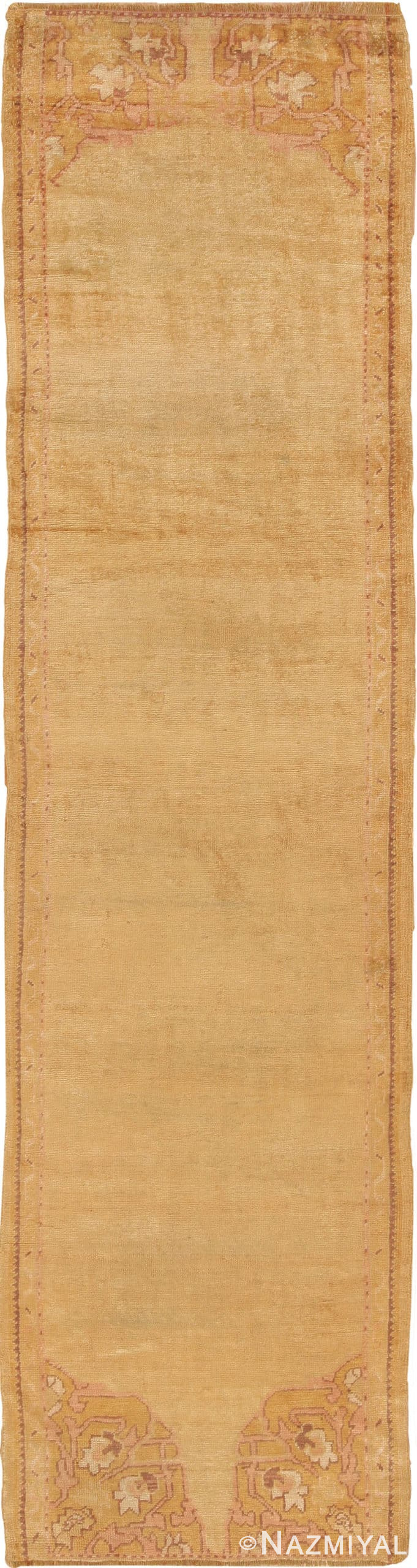 Antique Oushak Turkish Rug 43950 Detail/Large View