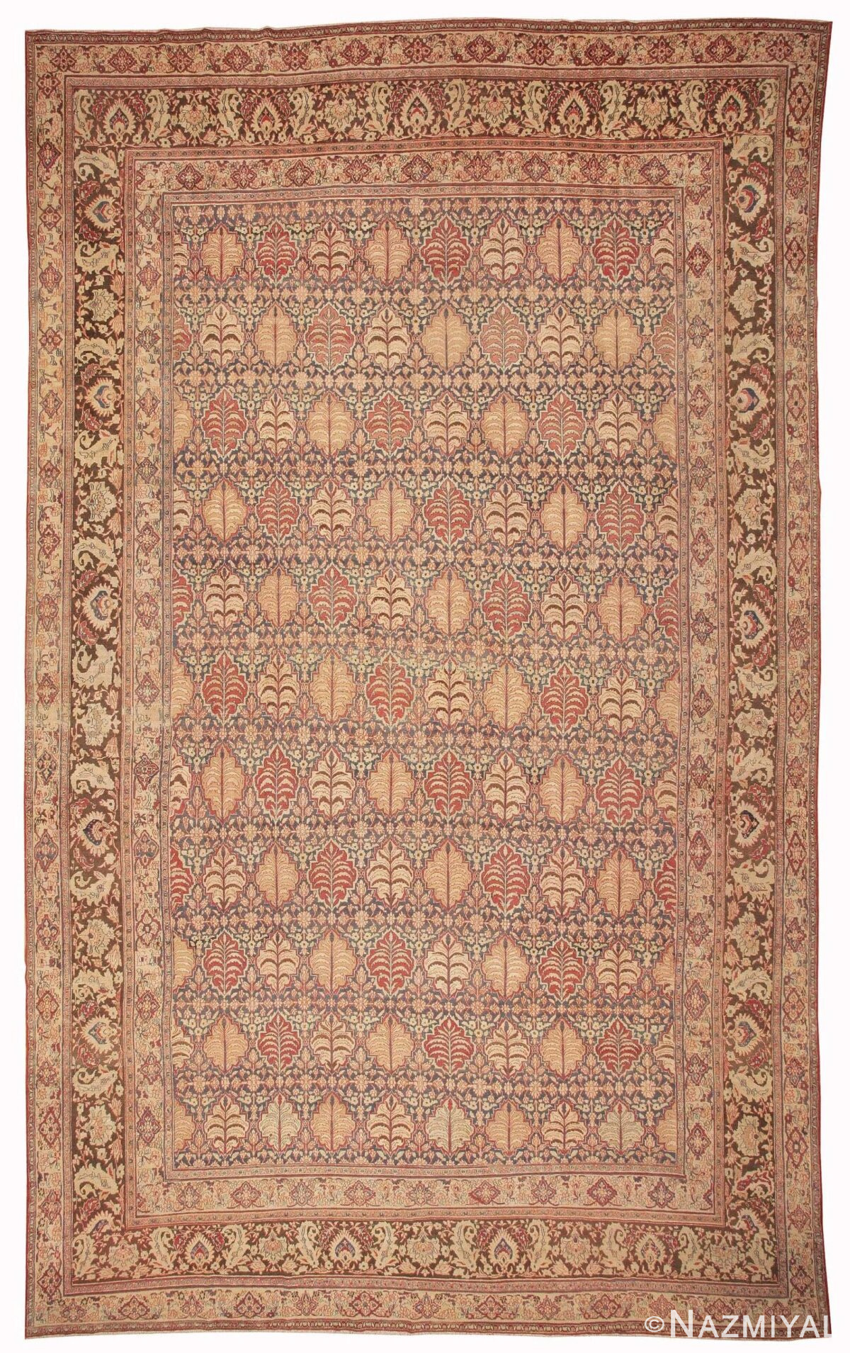 Antique Khorassan Persian Rug 44111 Nazmiyal Antique Rugs