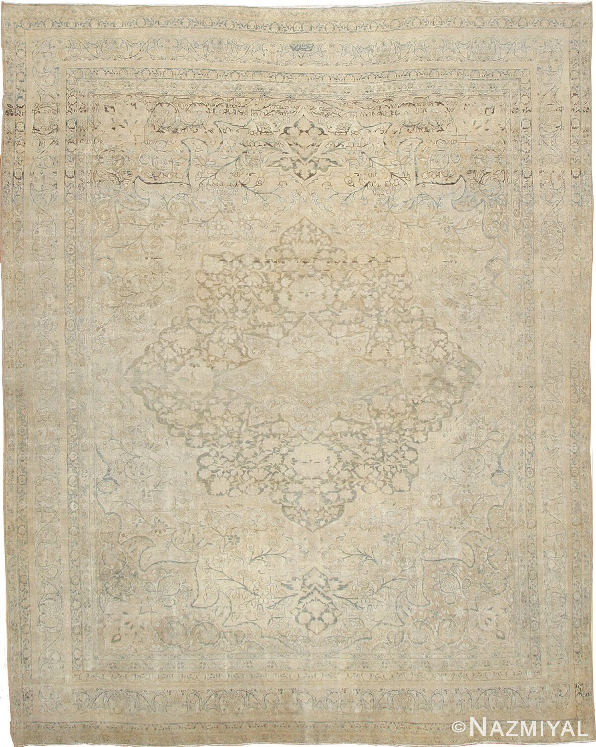Antique Persian Kerman Rug #44112 by Nazmiyal Antique Rugs