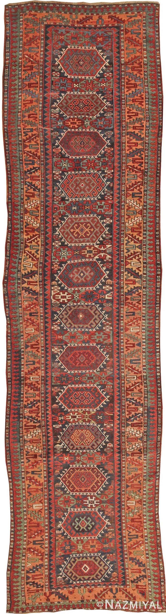 Antique Kurdish Persian Rug #44578 Detail/Large View