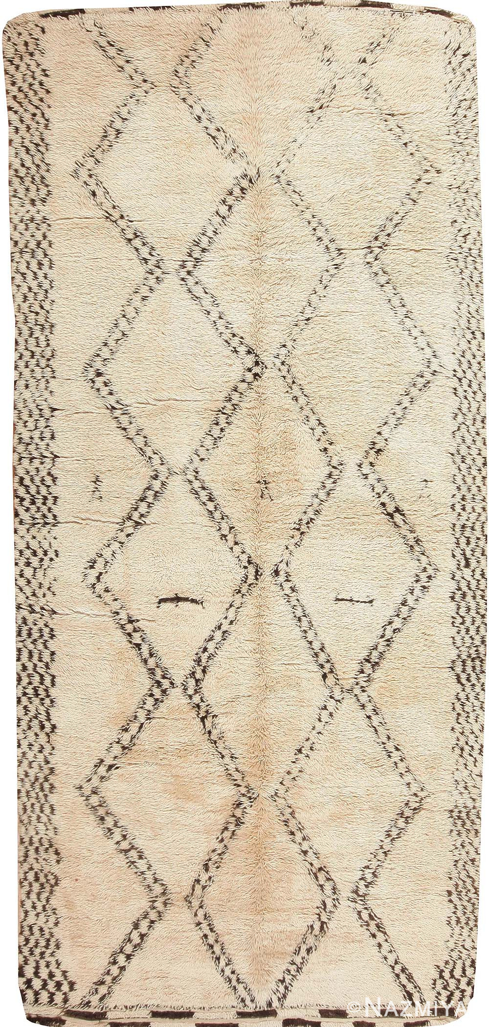 Vintage Moroccan Rug #44584 Detail/Large View