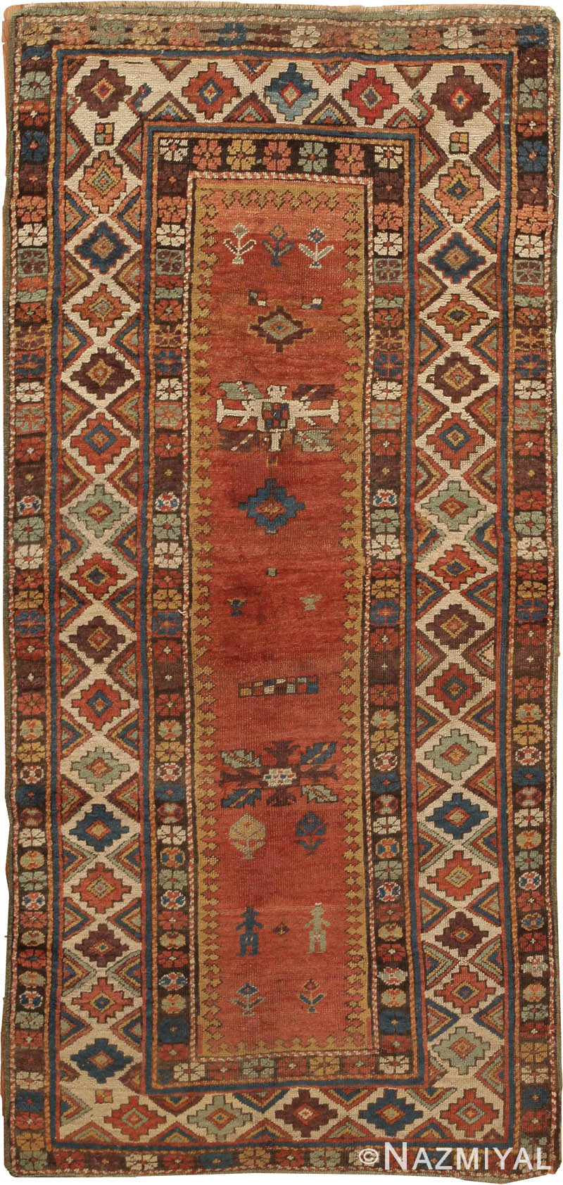Antique Bidjar Persian Rug 44592 Nazmiyal Antique Rugs