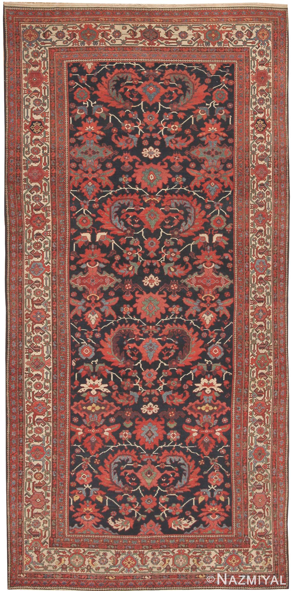 Antique Malayer Persian Rug #44716 Detail/Large View