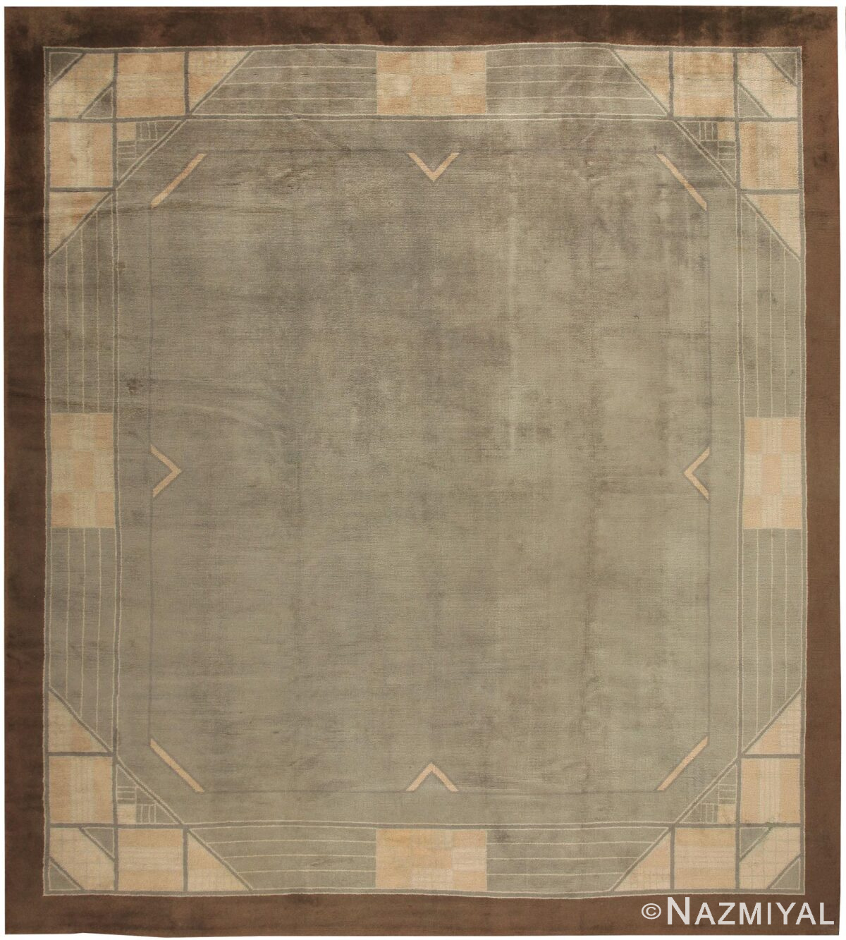 Art Deco French Rug 44805 Nazmiyal Antique Rugs