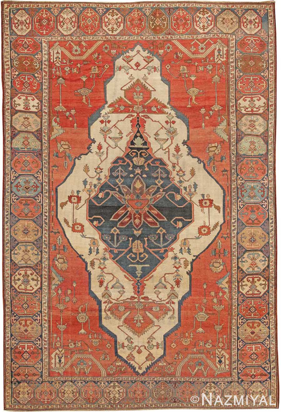 Antique Heriz-Serapi Persian Rug #44174 Main Image
