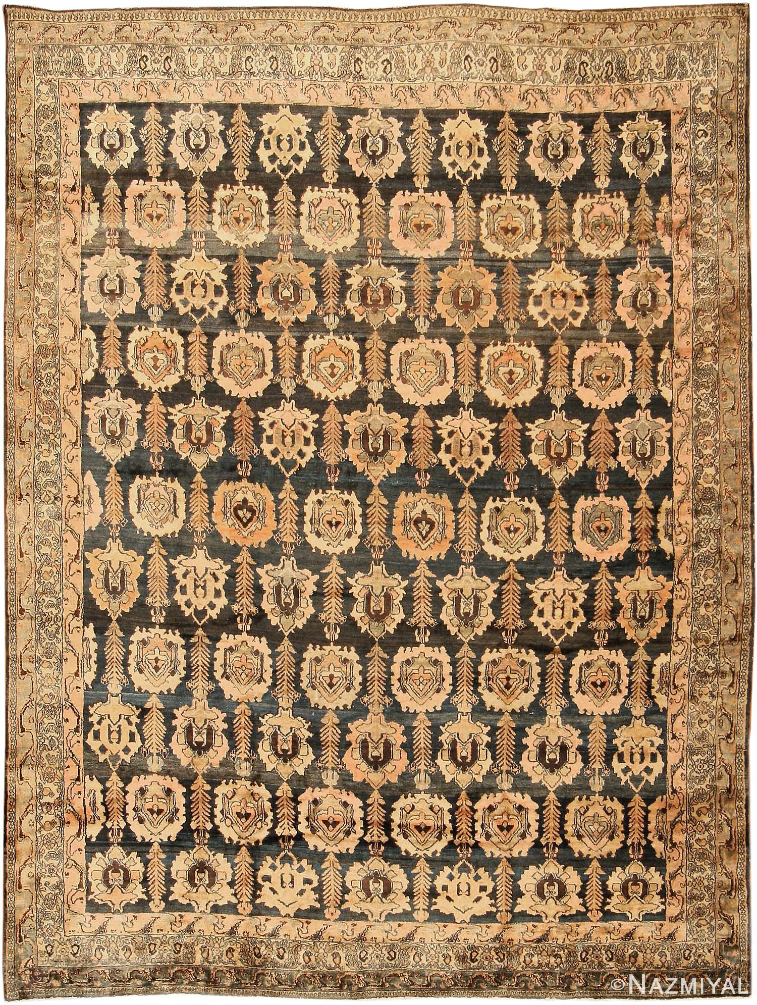 Antique Bibikabad Persian Rug 43248 Detail/Large View