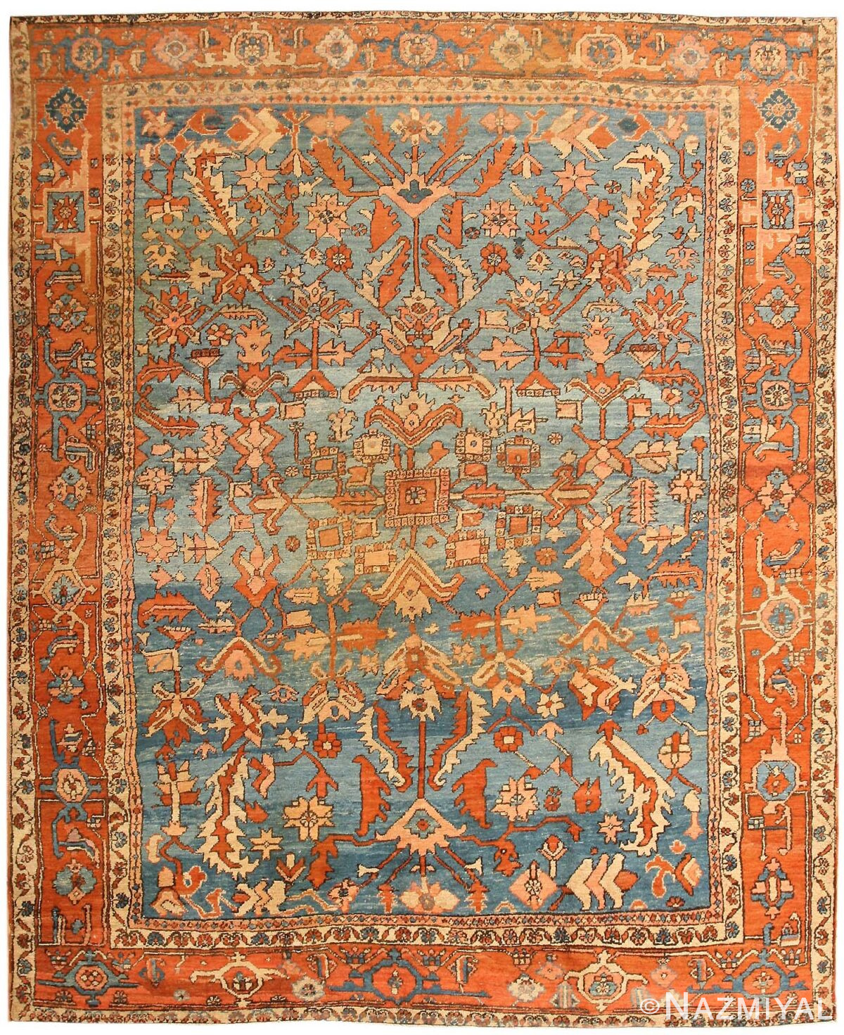 Antique Bakshaish Persian Rug 43712 Detail/Large View