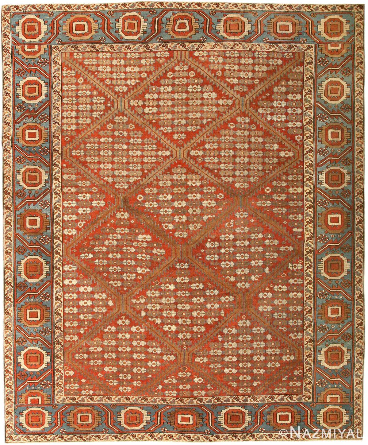 Antique Bakshaish Persian Rug 41222 Detail/Large View