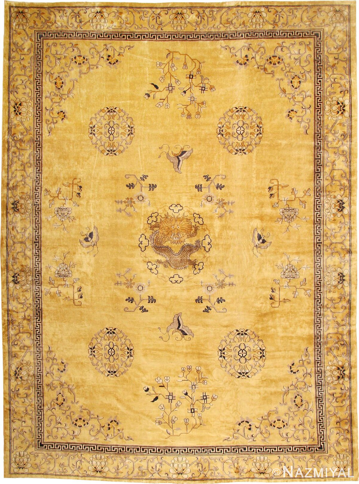 Antique Chinese Oriental Rug 42634 Nazmiyal Antique Rugs