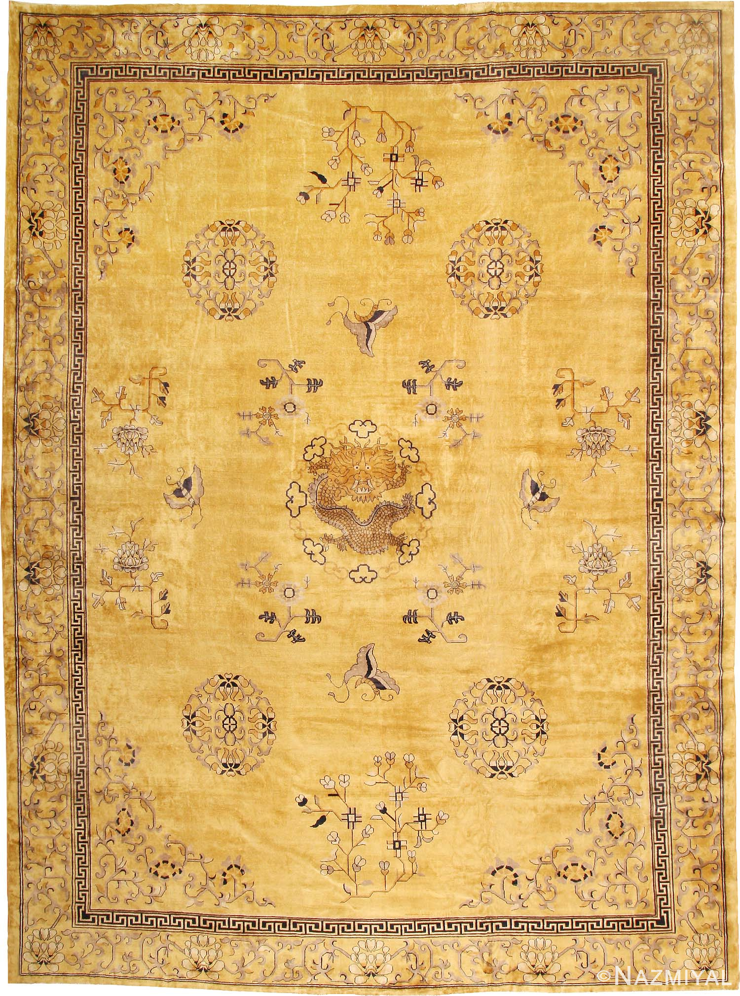 Antique Chinese Oriental Rug 42634 Nazmiyal Antique Rugs