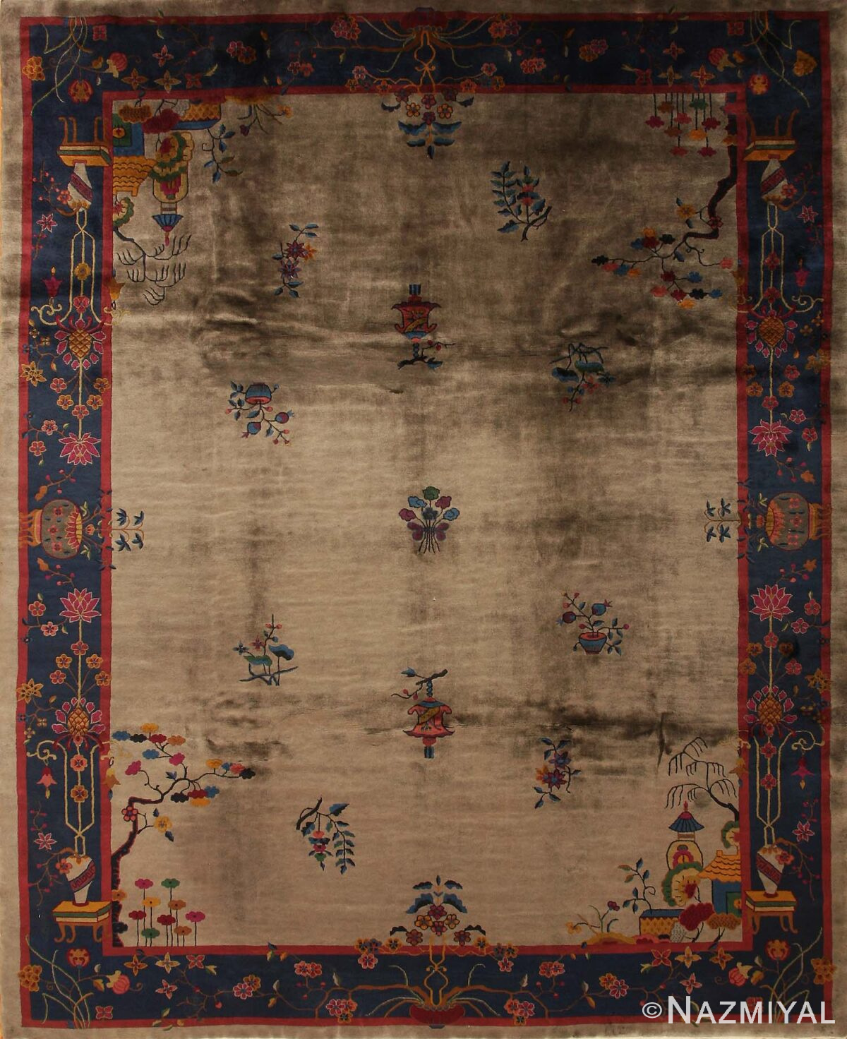 Antique Chinese Oriental Rugs 43746