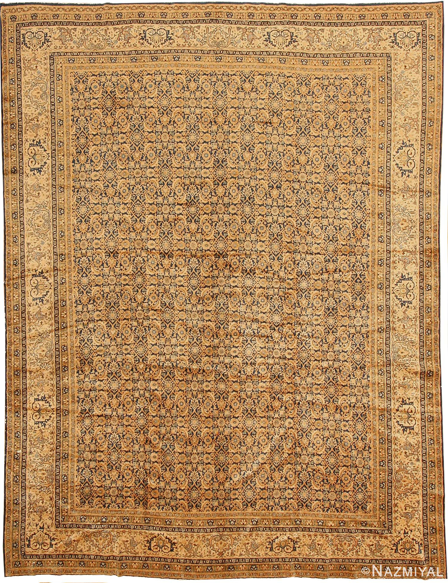 Antique Farahan Persian Rug 43251 Nazmiyal