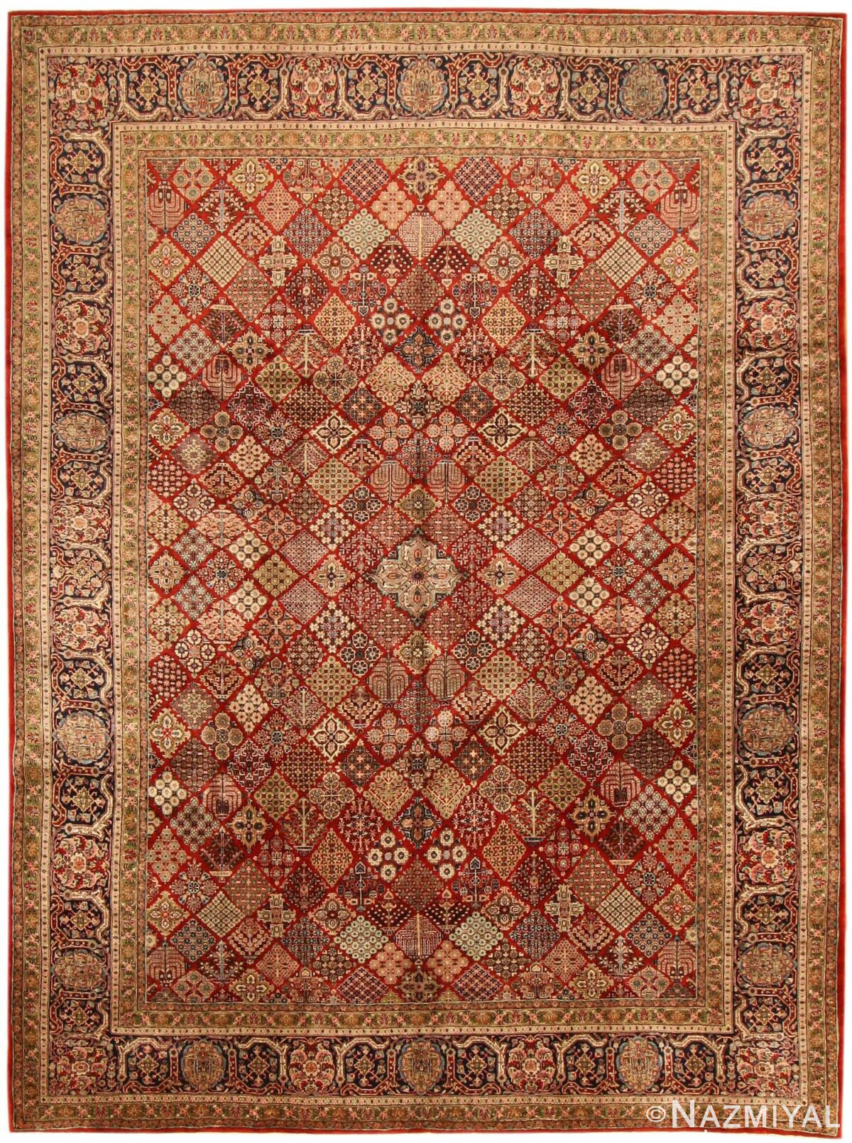 Antique Joshegan Persian Rug #43545 by Nazmiyal Antique Rugs